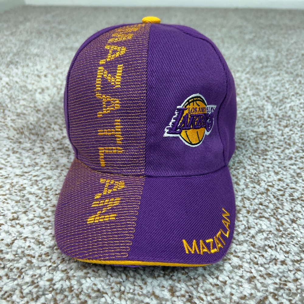 Los Angeles Lakers Hat Mens One Size Purple Mazatlan Mexico Cap NBA Basketball
